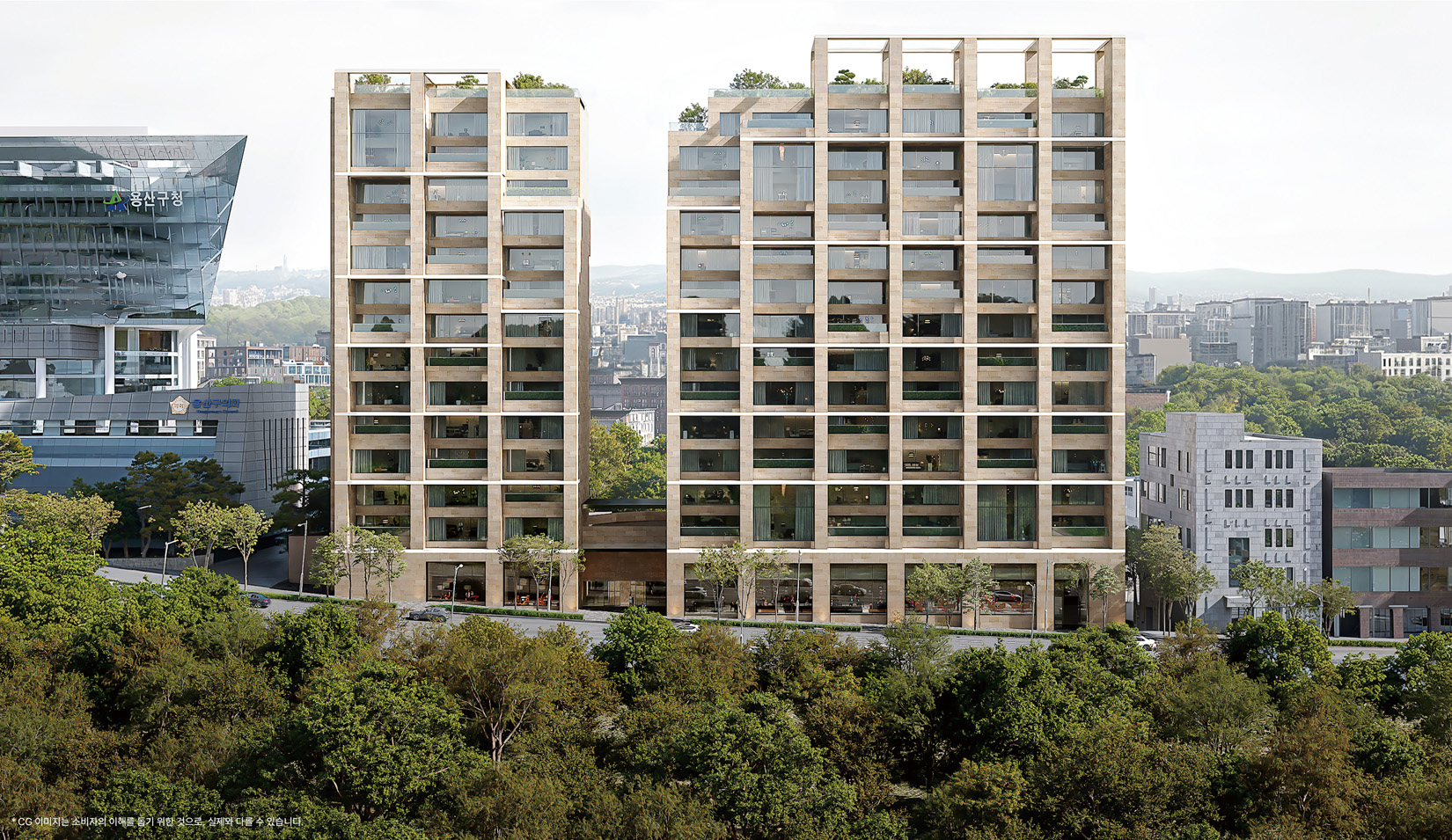 용산구 이태원동 에테르노 용산, 하이엔드 주거 단지 분양 중