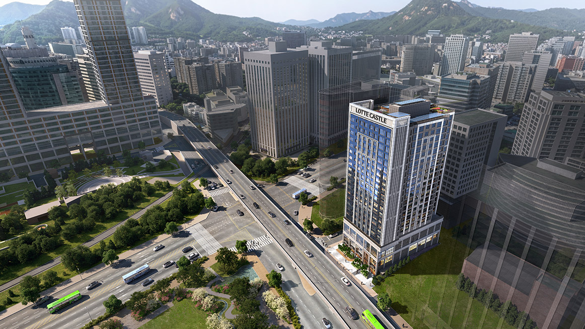 서울 중구 정동 롯데캐슬 136, 교육환경과 입지 주목받아